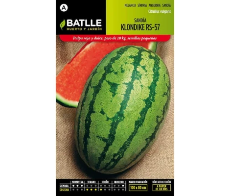 Batlle Semillas De Sandía Klondike RS-57