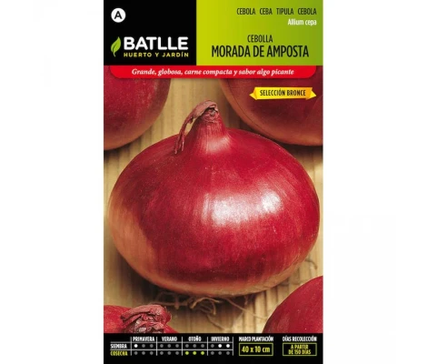 Batlle Semillas De Cebolla Morada De Amposta Sel. Bronce