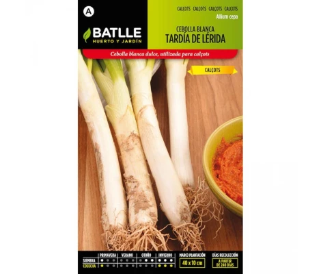 Batlle Semillas De Calçots - Cebolla Blanca Tardía De Lérida