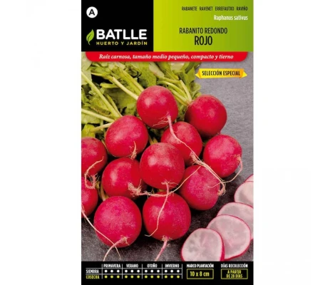 Batlle Semillas De Rabanito Redondo Rojo Sel. Especial