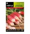 Batlle Semillas De Rabanito Medio Largo Rojo Punta Blanca