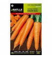 Batlle Semillas De Zanahoria Chantenay De Corazón Rojo