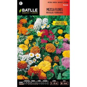 Batlle Semillas De Mezcla De Flores Rocallas y Borduras