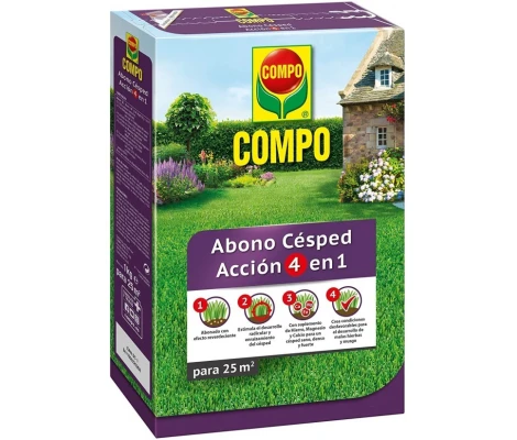 Compo Abono Césped Acción 4 En 1