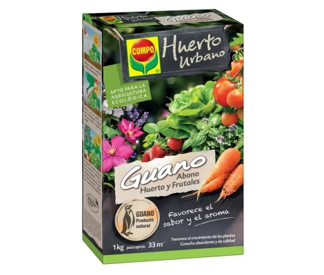 Compo Huerto Urbano y Frutales 1 Kilo
