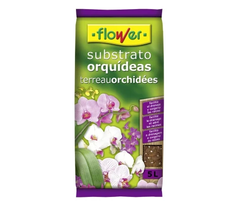 Flower Sustrato Para Orquídeas 5 L