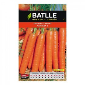 Batlle Semillas De Zanahoria Nantesa 5 Cilindro