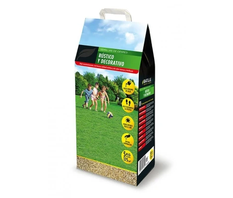Batlle Semillas Césped Rústico y Decorativo