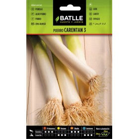Batlle Semillas De Puerro Carentan 3