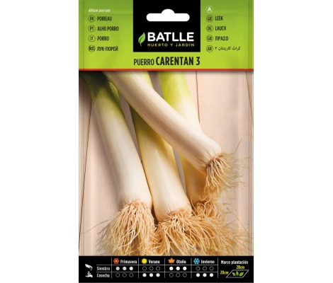 Batlle Semillas De Puerro Carentan 3