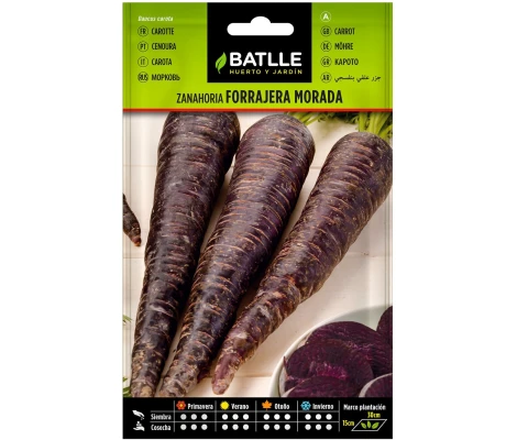 Batlle Semillas Zanahoria Forrajera  Morada