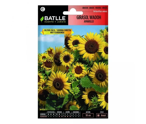 Batlle Semillas De Girasol Waooh Amarillo