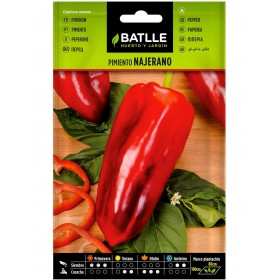 Batlle Semillas De Pimiento Rojo Najerano