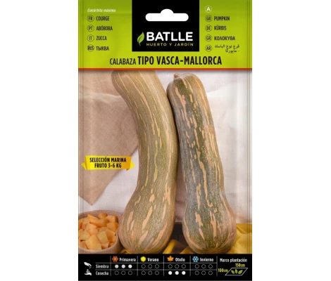 Batlle Semillas De Calabaza Tipo Vasca-Mallorca