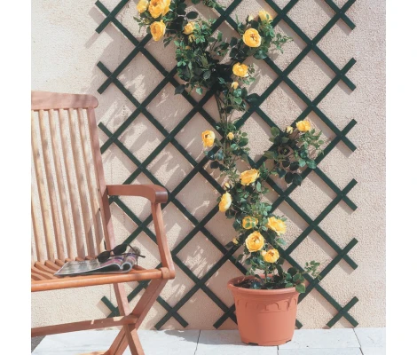 Celosía Extensible De Plástico Verde Trelliflex