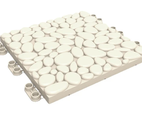 Catral Suelo Pack 9 Baldosas Clickfloor Piedra LOP Blanco 0,30x0,30 cm