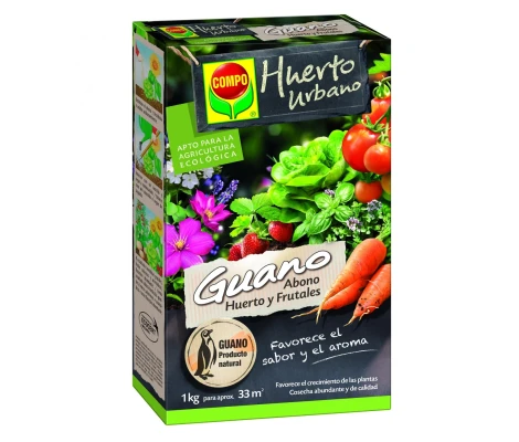 Compo Abono Guano Huerto y Frutales 1Kg