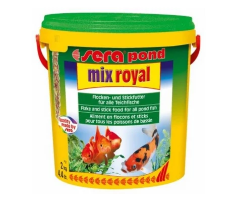 Alimento Peces Escama Granulado Sera Pond Mix Royal