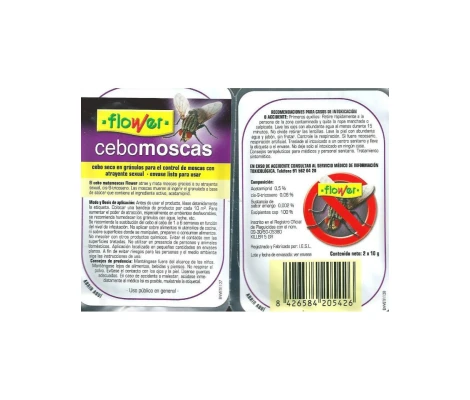 Flower Cebo Para Moscas