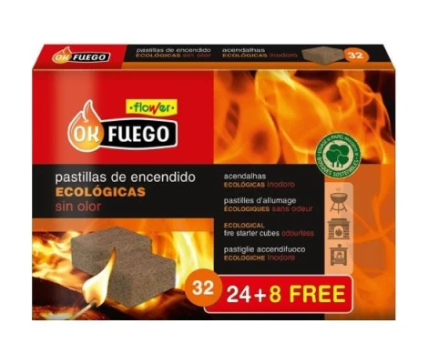 Flower Pastillas Encendido Ecológicas