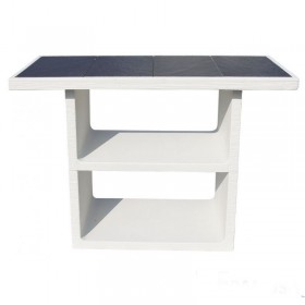 Framusa Mesa Auxiliar Barbacoa Yoli Vulcan  Blanco