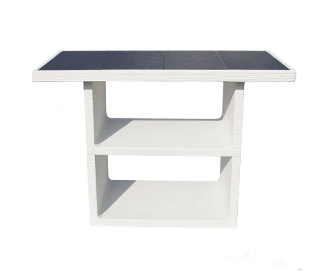 Framusa Mesa Auxiliar Barbacoa Yoli Vulcan  Blanco