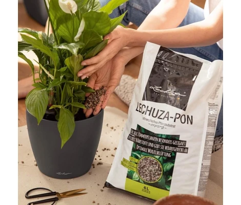 Lechuza Sustrato Pon 6 y 12 litros