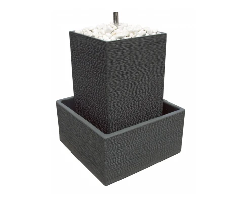 Framusa Fuente Cascada Carré Antracita 86 cm