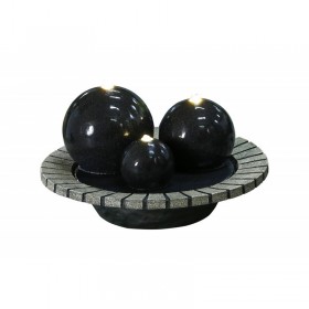 Fuente Tres Esferas 77x77x48 cm
