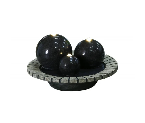 Fuente Tres Esferas 77x77x48 cm