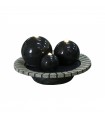 Fuente Tres Esferas 77x77x48 cm