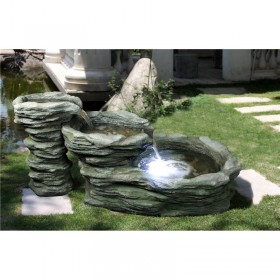 Fuente Tres Cuencos C/L-M 62x140x73 cm