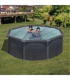 Piscinas de acero grafito