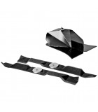 Accesorios cortacésped frontales con recogida