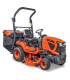Tractores Cortacésped Kubota con Recogedor